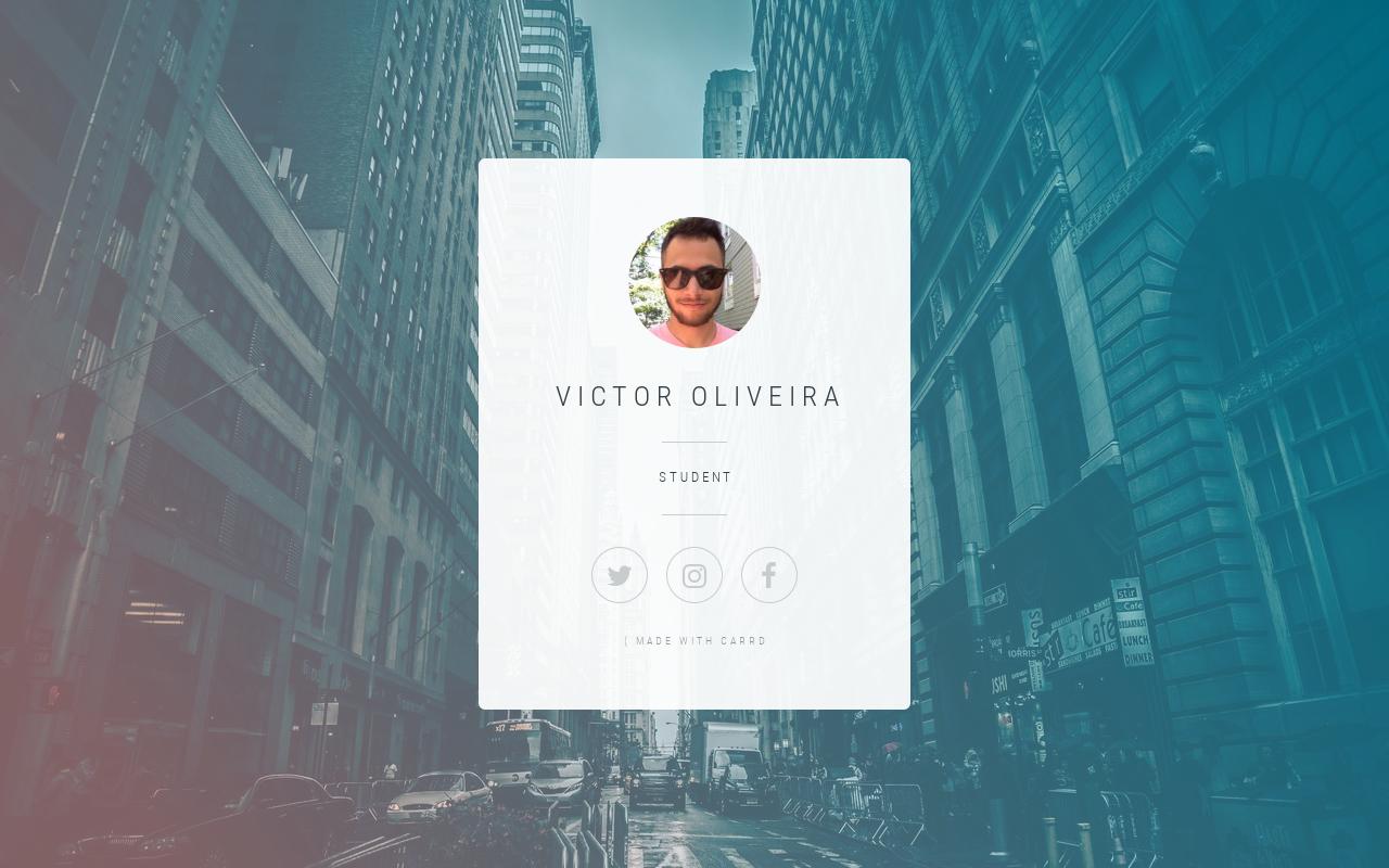 Carrd profile picture for @vic